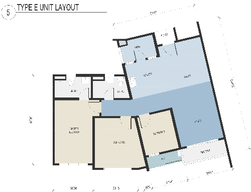 SkyLakeResidenceFloorPlanTypeE1 New Property