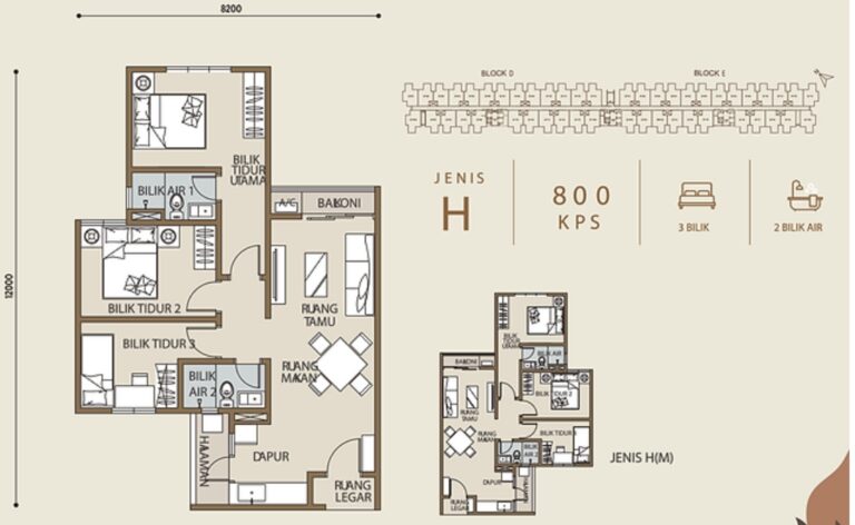 Desa Timor Vista Adesa Sungai Besi Floor Plan New Property Launch