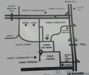 alam damai-freehold-condo-cheras-location