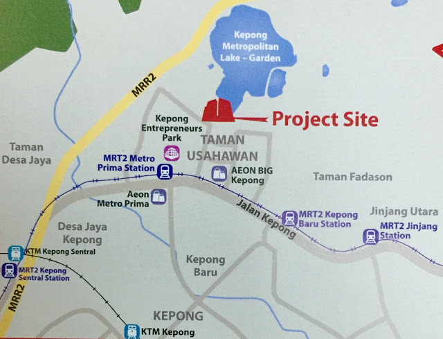 Mizumi-Residences-Kepong-Location-Map