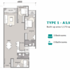 Aratre-Residences-1173 sq. ft.