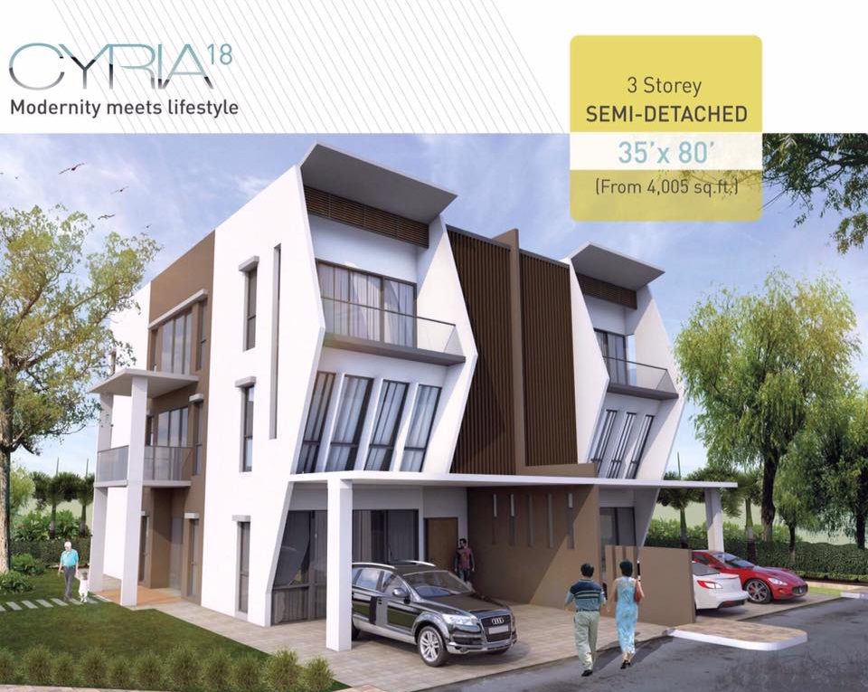 New launch semi-detached house in Puchong