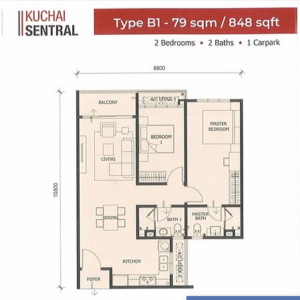 Kuchai-Sentral-Floor-Plan-Type-B | New Property Launch - Kuala Lumpur ...