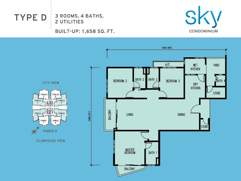 3 bedrooms, 1,658 sq ft