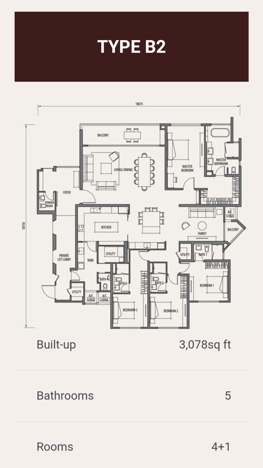 Aetas-Damansara-Unit-Layout-Type-B2 | New Property Launch - Kuala ...