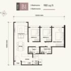 Sunway-dhill-Residences-Floor-Plan-Type-B1