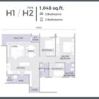 Alira-Metropark-Unit-Layout-Type-H1-H2