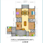 Tasik-Residency-Unit-Layout-Plan-Type-4