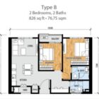 Sentral-Suites-Unit-Layout-Type-B