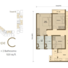 Skyline-Kuchai-Type-C-Unit-Layout