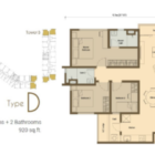 Skyline-Kuchai-Type-D-Unit-Layout