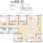 SouthPlace-2-Residences-Floor-Plan-Type-C4