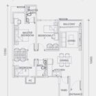 Dedaun-Residensi-Floor-Plan-850-sqft