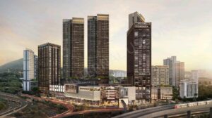 Amaya Residences comprises 2 high rise tower blocks