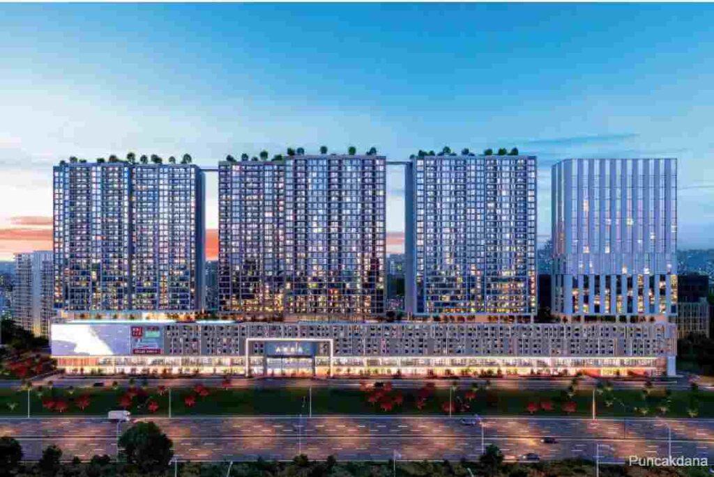 Arra Residences comprised three residential towers of 33 storeys tall and house a total of 1,275 serviced apartment units